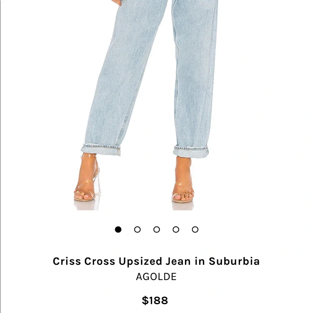 Agolde upsized Jean x revolve - Picture 5 of 5